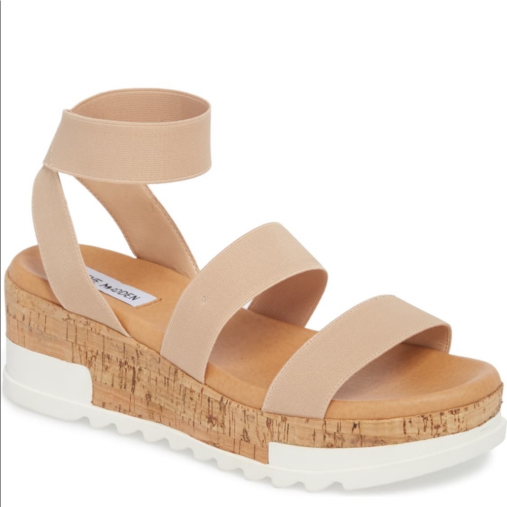 Steve Madden Bandi Platform Wedge Sandal